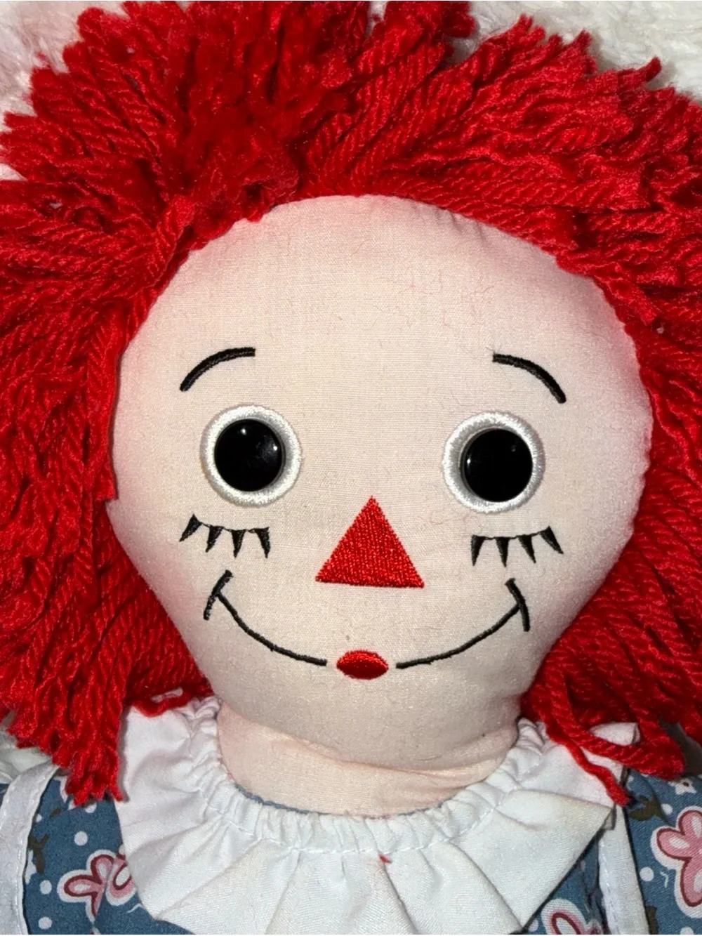 Raggedy Anne Rag doll 12” vintage doll
